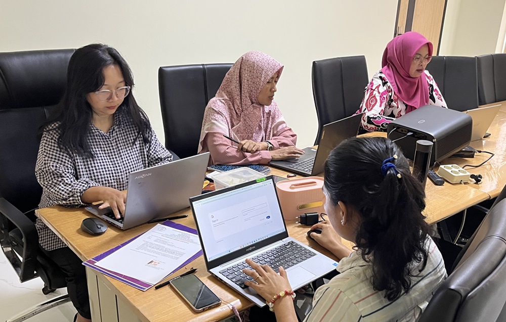 Rapat internal tim Pelindungan KBPB